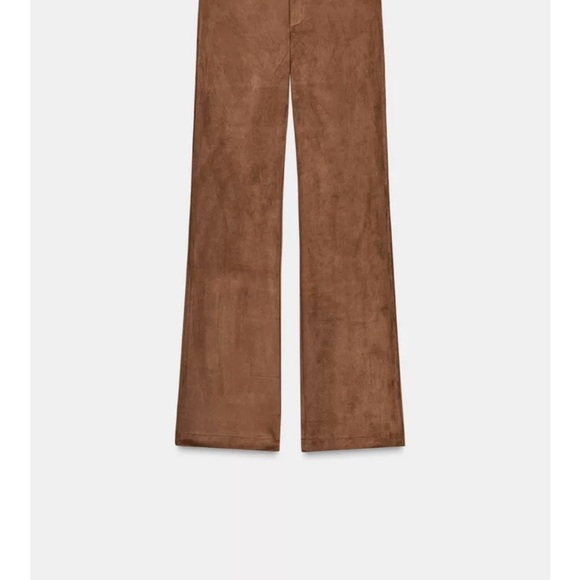 Zara Chocolate Brown Trousers - Picture 6 of 6